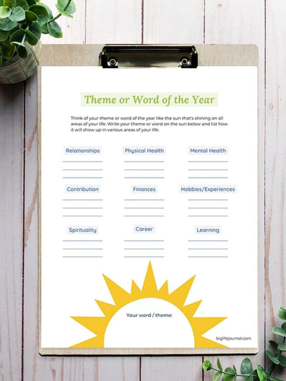 Goal Setting Kit PDF (ages 18-99)