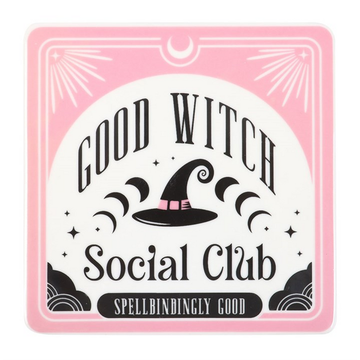 Good Witch Social Club Mug and Coaster Set 🇬🇧