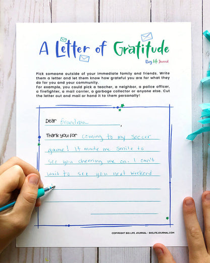 Gratitude & Mindfulness Kit PDF (ages 5-12)