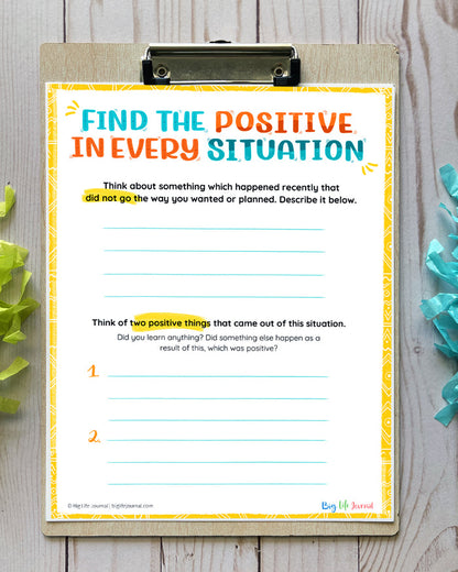 Gratitude & Mindfulness Kit PDF (ages 5-12)
