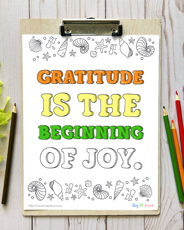 Gratitude & Mindfulness Kit PDF (ages 5-12)