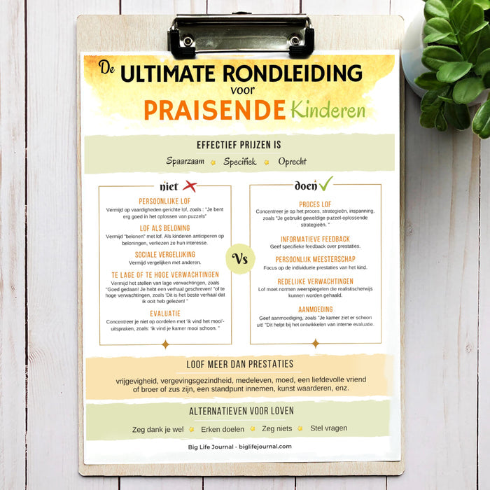Groei Mentaliteit Printen Kit PDF (leeftijd 5-11)