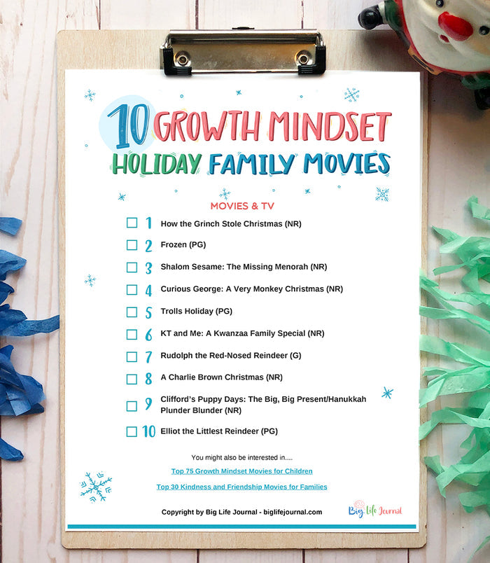 Growth Mindset Holidays & Celebrations Kit PDF (ages 5-11)