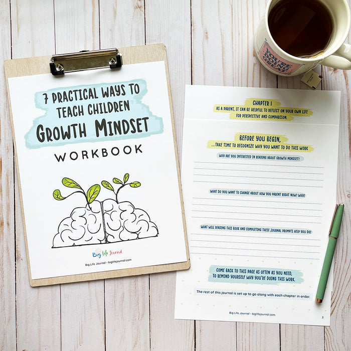 Growth Mindset Parenting Audiobook + Workbook Bundle