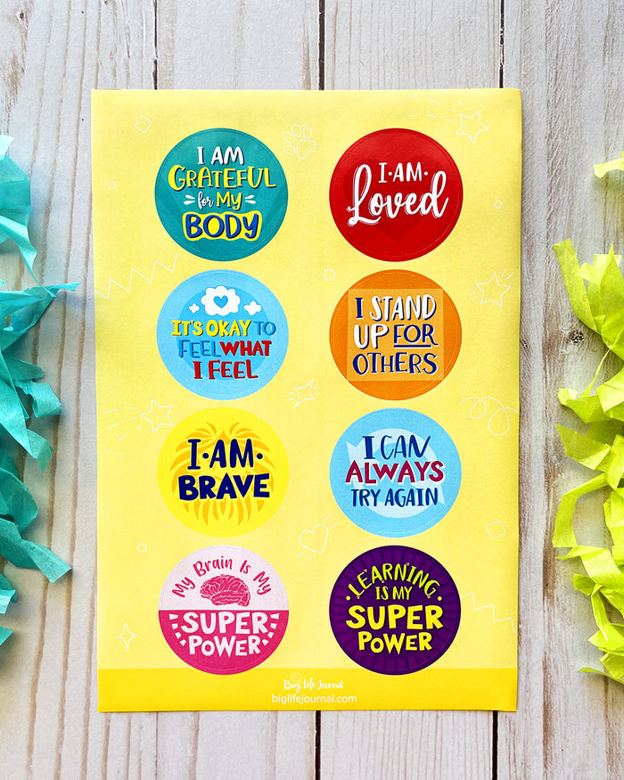 Growth Mindset Stickers