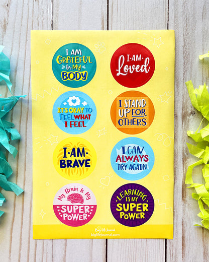 Growth Mindset Stickers