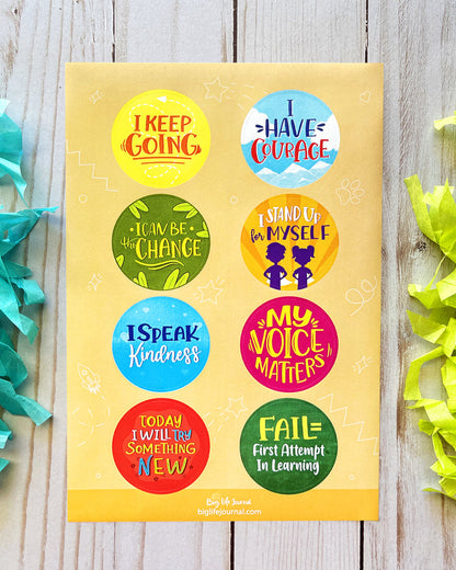 Growth Mindset Stickers