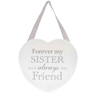 Heart Plaque Sister 🇬🇧