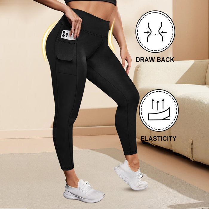High-Waisted Plus-Size Yoga Leggings For Women Butt-Lifting And Body-Hugging Fitness 🇨🇳