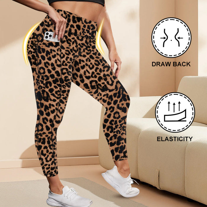 High-Waisted Plus-Size Yoga Leggings For Women Butt-Lifting And Body-Hugging Fitness 🇨🇳