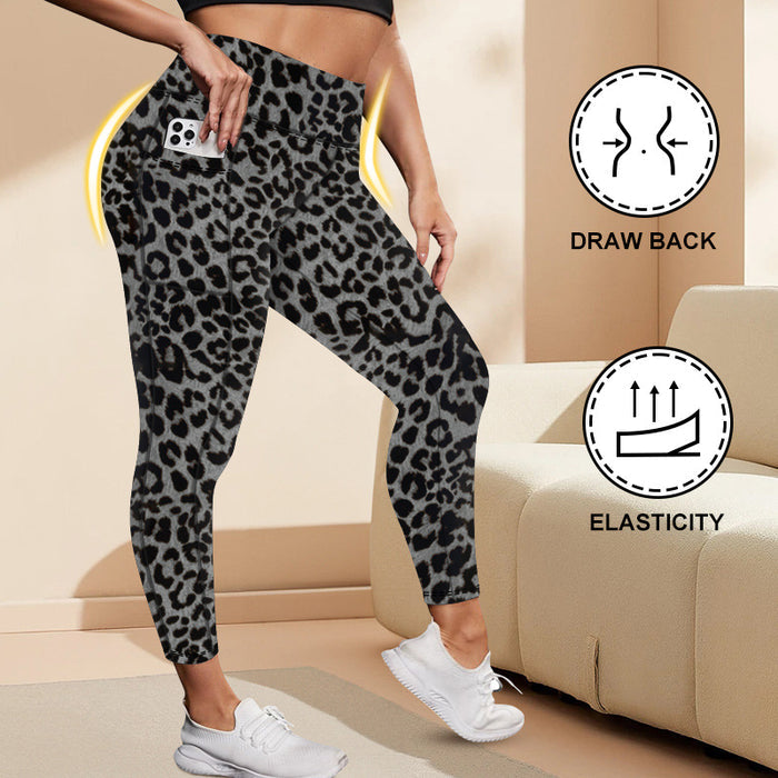 High-Waisted Plus-Size Yoga Leggings For Women Butt-Lifting And Body-Hugging Fitness 🇨🇳