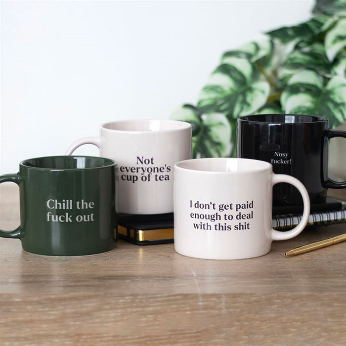 I Don't Get Paid Enough Sweary Mug 🇬🇧