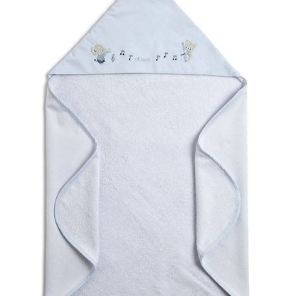 Infants Blue Cotton Bathwrap