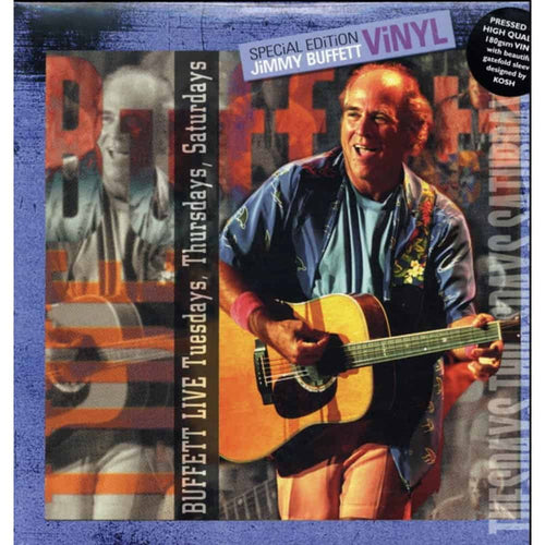 Jimmy-Buffet-Live-Tuesdays-Thursdays-Saturdays-vinyl-record-album