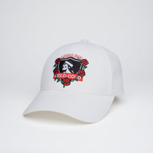 Jockey Colo-Colo Urbano 6789 Escudo y Rosas White