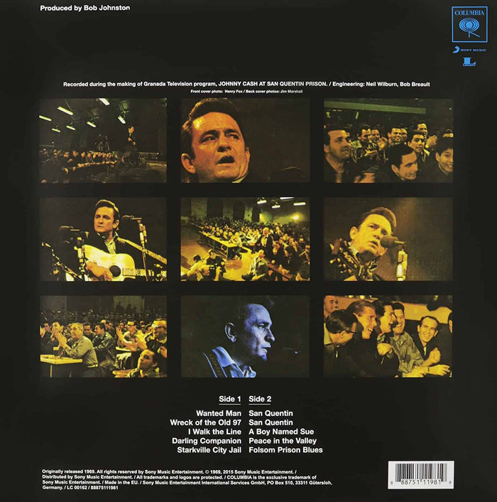 Johnny Cash At San Quentin