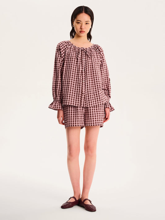 Dianne Gingham Shirt