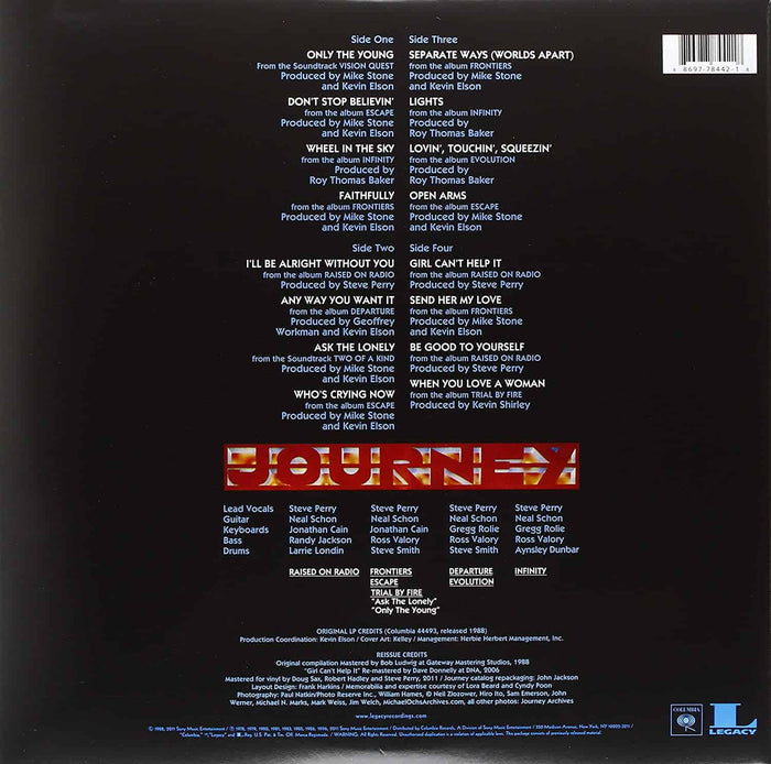 Journey Greatest Hits Vol. 1