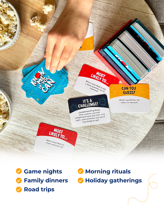 Know Me If You Can Connection Game