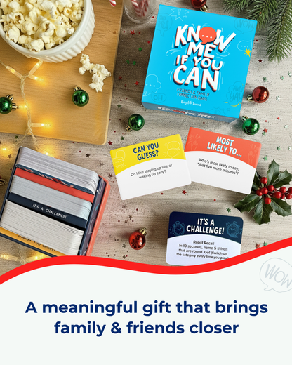 Know Me If You Can Connection Game
