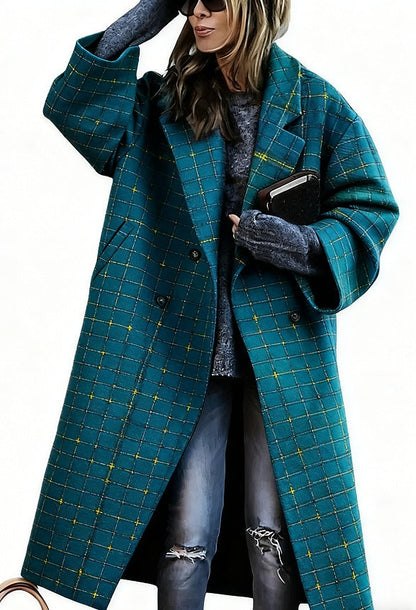 Lady's Multi -colour  Long-sleeved Coat 🇨🇳