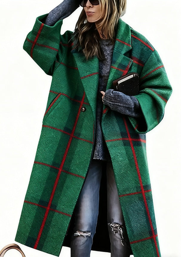Lady's Multi -colour  Long-sleeved Coat 🇨🇳
