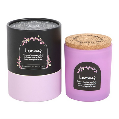 Lammas Cinnamon and Orange Wheel of the Year Candle 🇬🇧