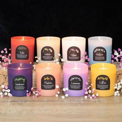 Lammas Cinnamon and Orange Wheel of the Year Candle 🇬🇧