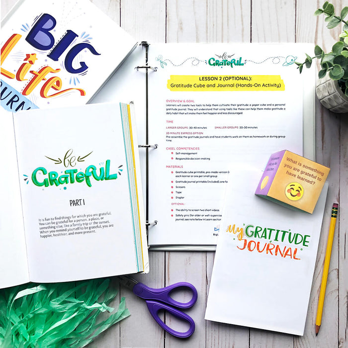 Lesson Plans PDF for Big Life Journal - 2nd Edition (ages 7-10)