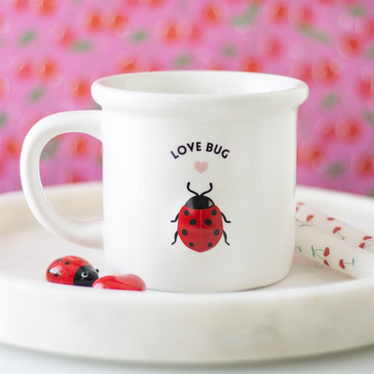 Love Bug Mug with 3D Ladybird 🇬🇧