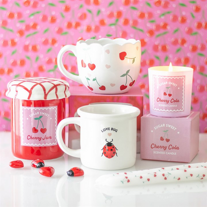 Love Bug Mug with 3D Ladybird 🇬🇧