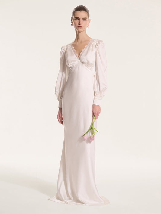 Martinique Dress in Ivory