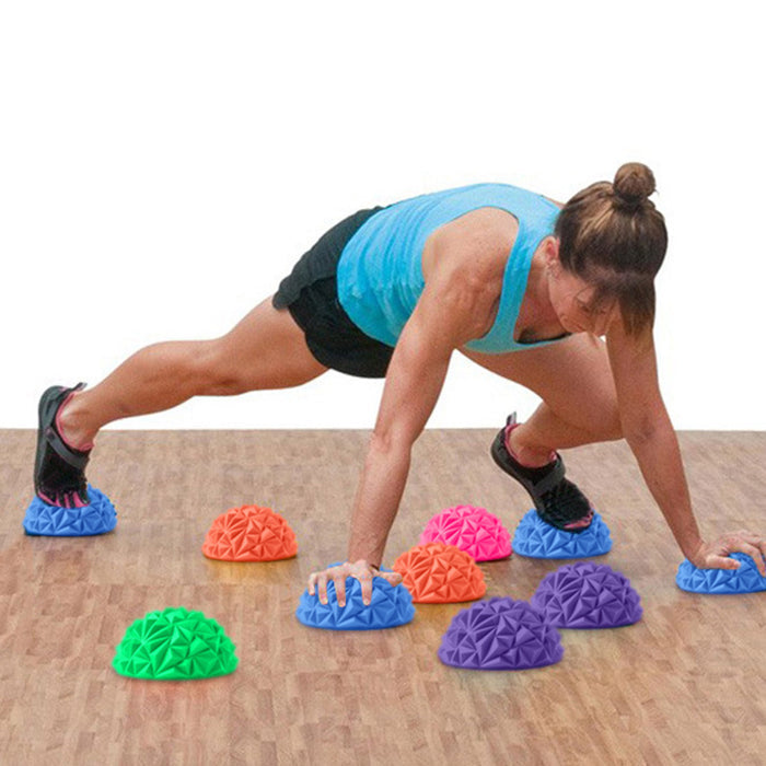 Massager Spiky Massage Ball PVC Foot Trigger Point Stress Relief Yoga Massager 🇨🇳