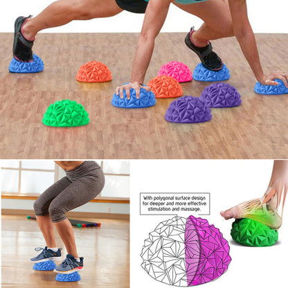 Massager Spiky Massage Ball PVC Foot Trigger Point Stress Relief Yoga Massager 🇨🇳