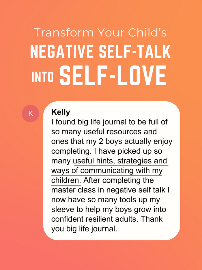 Masterclass: Transform Your Child's Negative Self-Talk Into Self-Love