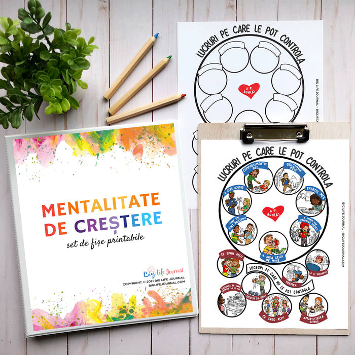 Mentalitatea de Creştere Kit PDF (vârsta 5-11)
