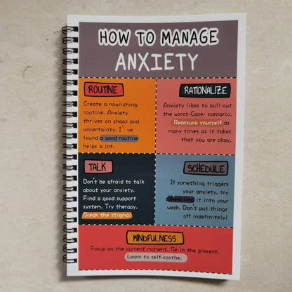 Mood Notebook Management Anxiety Diary 🇨🇳