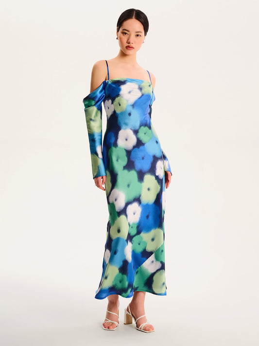 Munique Dress in Spray Floral