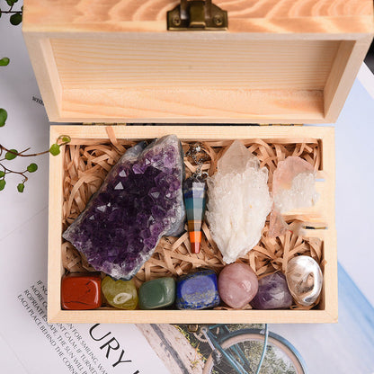 Natural crystal quarry gift Box 🇨🇳
