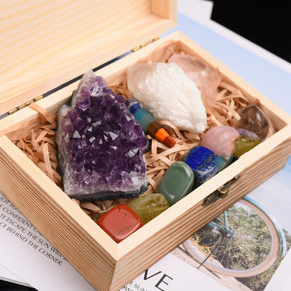 Natural crystal quarry gift Box 🇨🇳