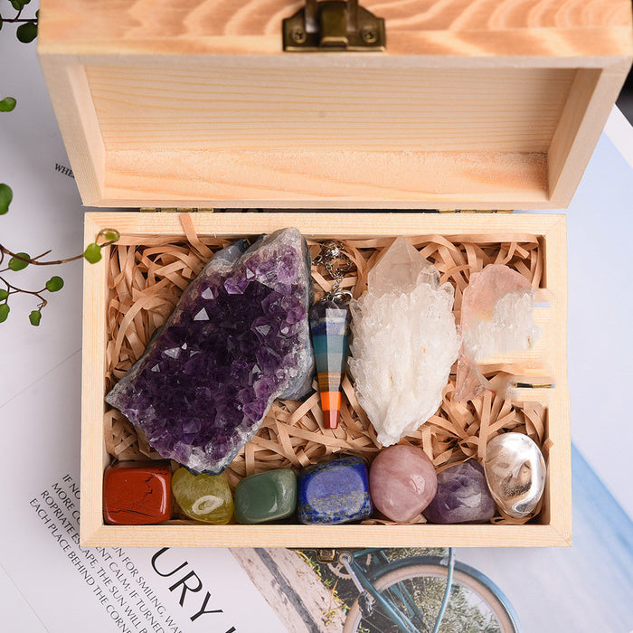Natural crystal quarry gift Box 🇨🇳
