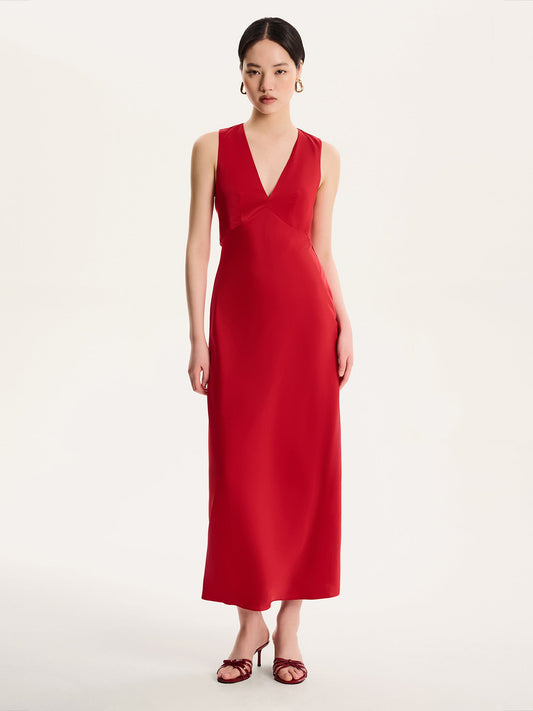 Nova Dress in Barbados Cherry