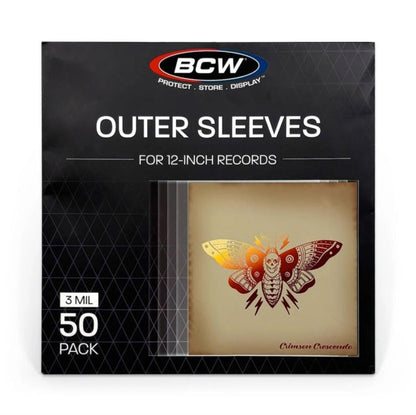 Outer Record Sleeves (Clear Polyethylene)