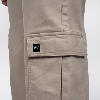 Pantalón Reef Women Cargo Beige