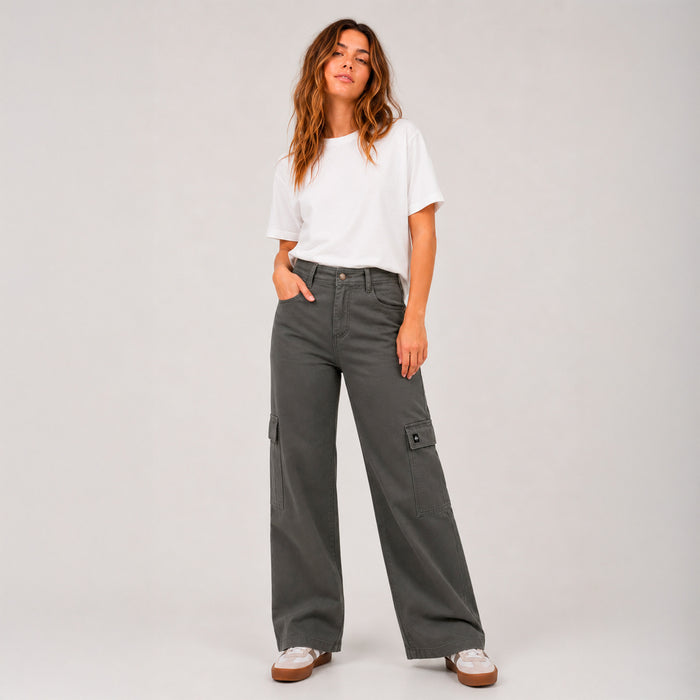 Pantalón Reef Women Cargo Green