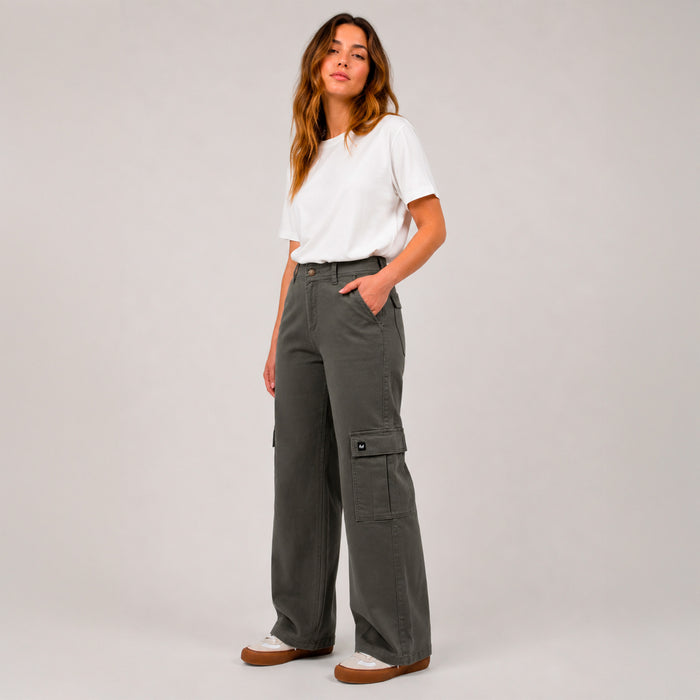 Pantalón Reef Women Cargo Green