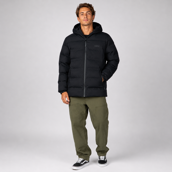 Parka Reef Men Puffer Black