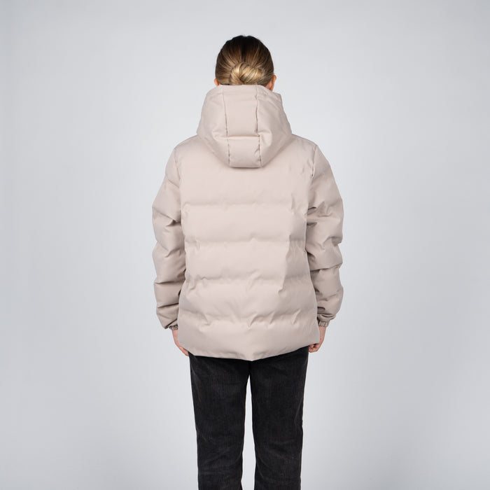 Parka Reef Women Puffer Full Zipper Beige