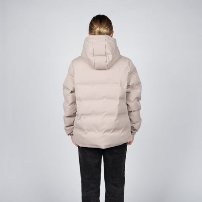 Parka Reef Women Puffer Full Zipper Beige