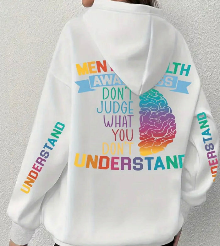 Plus Size "Understand"  hoodie 🇬🇧